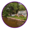 picture of an lake house icon